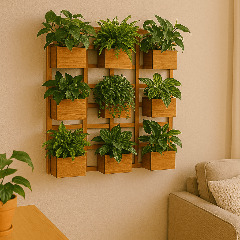 Como Fazer um Jardim Vertical em Casa